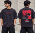 SILENCE - Acid Washed Printed Exclusive T-shirt Best Collection