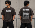 OLD School Street Culture - Acid Washed Printed Exclusive T-shirt Best Collection