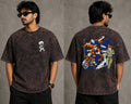 GenZ Police Acid Washed Printed Exclusive T-shirt Best Collection