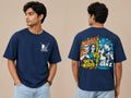90's Kids Vs GenZ Premium Cotton Oversized Printed T-Shirt