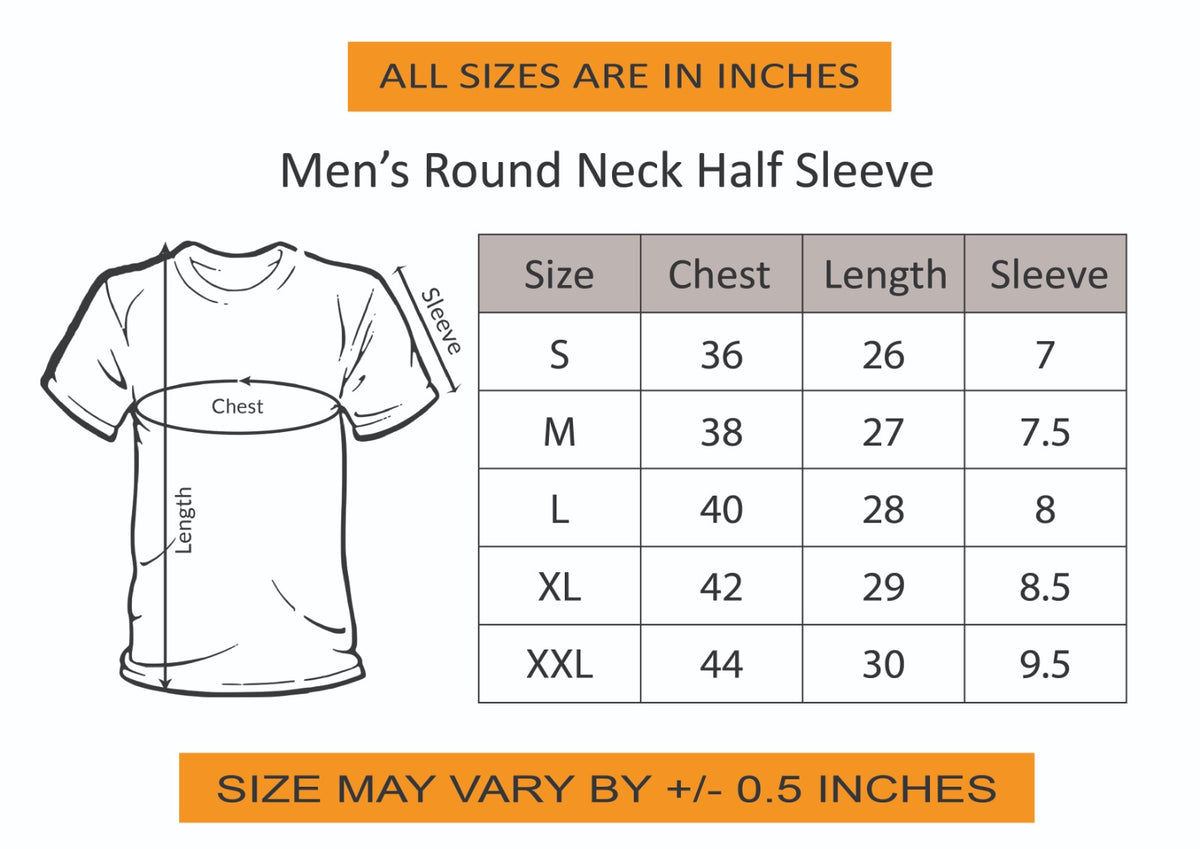 Men's Plain 100% Cotton Regular Fit T-Shirt - Pack of 3